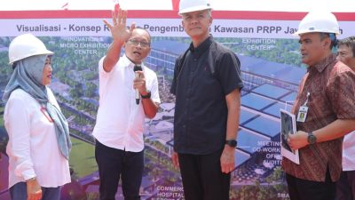 Revitalisasi PRPP Dimulai, Ganjar Canangkan Pembangunan “Community Recreation and Sports Hub”