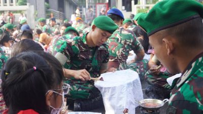1.001 Prajurit TNI Pecahkan Rekor MURI Membatik