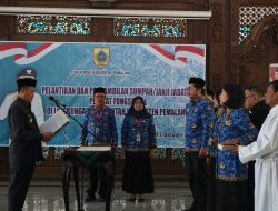 Bupati Mansur Lantik 617 Pejabat Fungsional