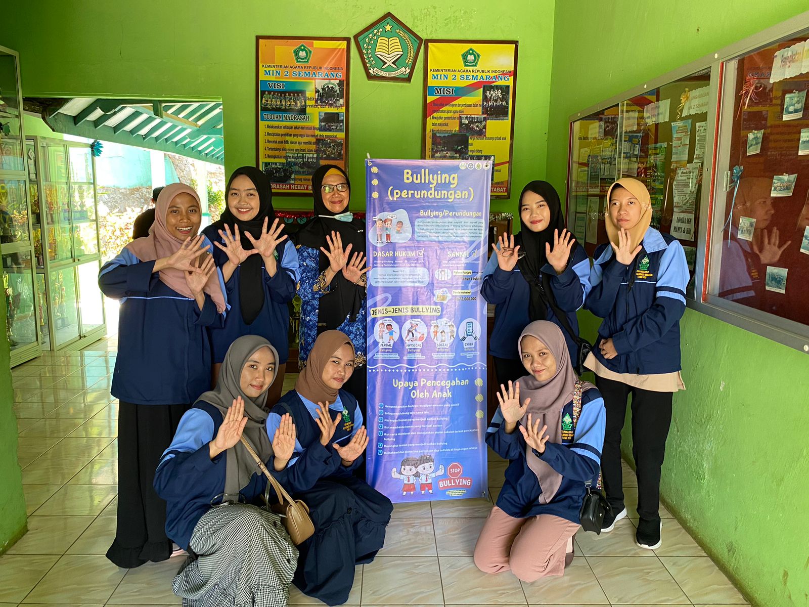 Mahasiswa KKN Reguler 81 Posko 4 UIN Walisongo Semarang