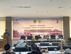Eksekutif & Legislatif Ikuti Sosialisasi Anti korupsi
