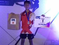 Atlet Panjat Tebing Jepara Sabet Emas di Bali