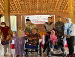 Perkuat Kemandirian & Aksesibilitas, Wisnu Wijaya Bantu 40 Penyandang Disabilitas di Kabupaten Semarang