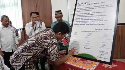 Deklarasikan Zero Sampah dengan Lintas Agama