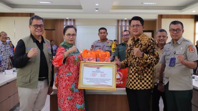 Pemkab Sleman Terima Bantuan Logistik Siaga Darurat Bencana Hidrometrologi