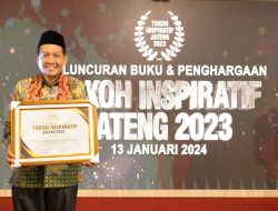 Rektor IAIN Kudus Jadi Tokoh Inspiratif Jawa Tengah 2023