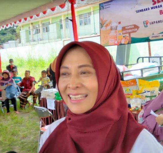 Kepala Disperindag Sleman Mae Rusmi Suryaningsih