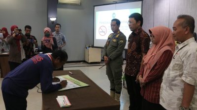 Komitmen Ciptakan Kawasan Pedestrian Malioboro Terbebas Asap Rokok