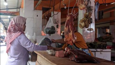 Marak Isu Antraks tak Pengaruhi Penjualan Daging