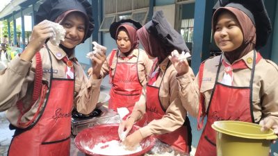 Panen Jamur Tiram, Siswa Olah Berbagai Varian Menu