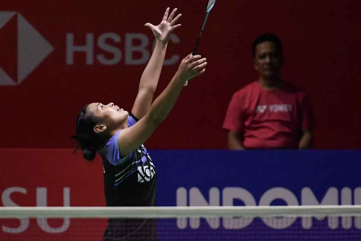 Pebulu tangkis tunggal putri Indonesia Gregoria Mariska Tunjung