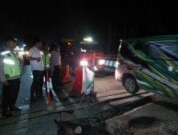 Jembatan Comal Retak Pasca Hujan Deras, Tim BBPJN Jateng-DIY Langsung Lakukan Perbaikan