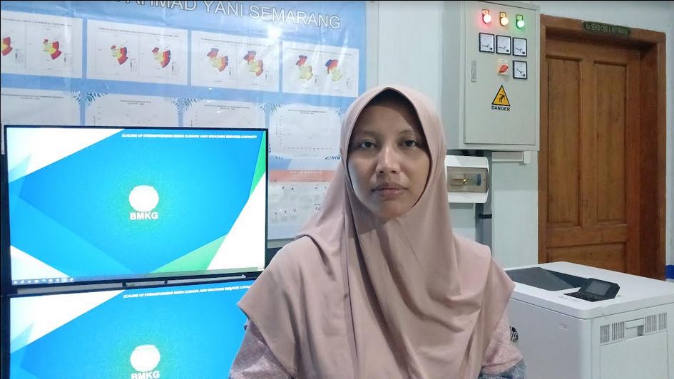 Prakirawan BMKG Ahmad Yani Semarang, Winda Ratri