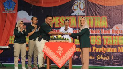Pesta Patra dan Pasar Edukasi HUT ke 80 SMP 5 Kudus Meriah