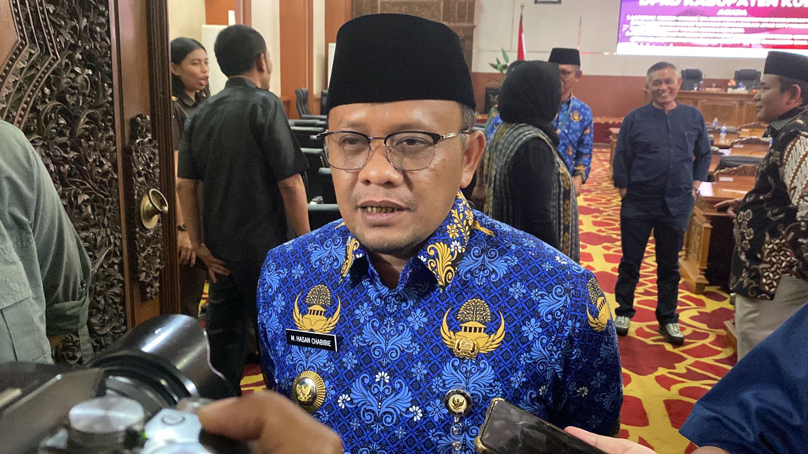 Penjabat (Pj) Bupati Kudus Muhammad Hasan Chabibie.