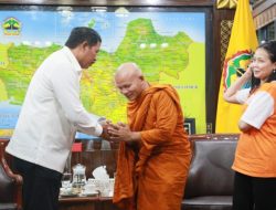 Sambut Kedatangan Bhikkhu Thudong, Pj Gubernur Jateng Siap Kawal Hingga Perayaan Waisak 2024 