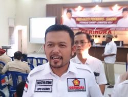 DPC Gerindra Kudus Tunggu Arahan DPP