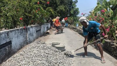 Padat Karya Diharapkan Tumbuhkan Ekonomi Masyarakat Bantul