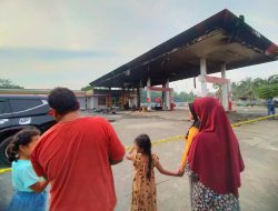 Usai Terbakar, SPBU Bangkalan Pati Dihentikan Sementara