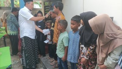 Wartoyo Santuni Puluhan Anak Yatim