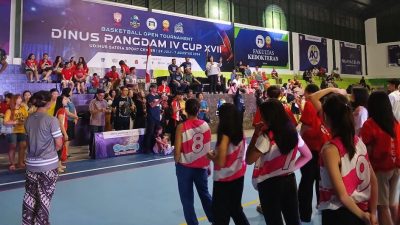 Dinus Pangdam VI Cup XVII Jadi Ajang Lahirkan Talenta-talenta Muda Bola Basket Indonesia