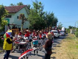Desa Labuhan Kidul Sambut HUT RI dengan Kegiatan Karnaval