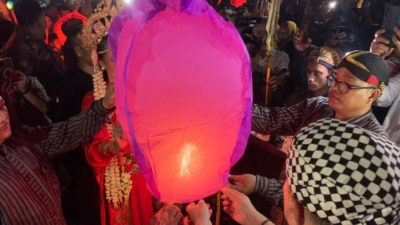1.500 Lampion Diterbangkan, Pj Bupati: Harapan untuk Kemajuan Jepara