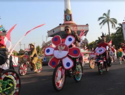 RSUD Kartini Gelar Karnaval Sepeda Hias