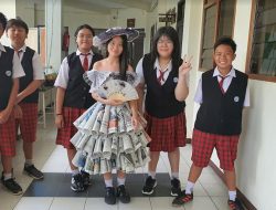 Pelajar SMP Masehi Manfaatkan Barang Bekas Jadi Siap Guna