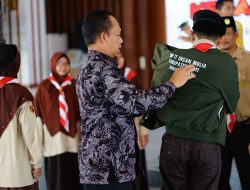 Sekda Pati Lepas Kontingen Pramuka SIT