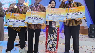 Motivasi Guru Antarkan Siswa SMAN 3 Semarang Raih Medali di OSN