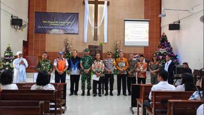 Forkopimda Kendal Pastikan Perayaan Natal Aman dan Lancar