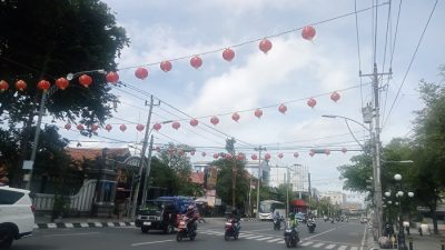 Semarak Imlek 2025: 875 Lampion Dipasang di Tiga Titik Utama Kota Semarang
