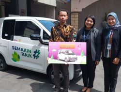 Perawat Gunung Kidul Raih Mobil Listrik dari Undian Tabungan Bima Bank Jateng