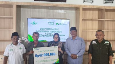 Ahli Waris Petugas Pengumpul Kaleng Sedekah Lazis NU Kendal Terima Santunan Kematian Rp 42 Juta dari BPJS