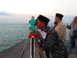 Lembaga Falakiyah PCNU Kendal Jadikan Pantai Indah Kemangi Lokasi Rukyatul Hilal