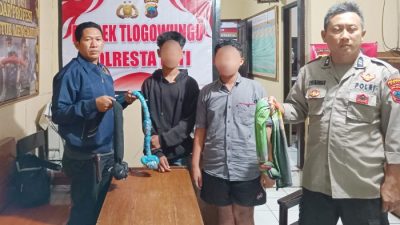 Apes! Hendak Perang Sarung, Dua Remaja di Pati Diciduk Polisi