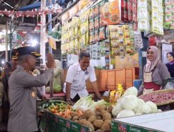 Jelang Lebaran, Polres Pemalang Inspeksi Harga Sembako