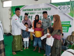 UPZIS-NU Desa Bulungcangkring Santuni Ratusan Yatim dan Dhuafa