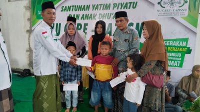 UPZIS-NU Desa Bulungcangkring Santuni Ratusan Yatim dan Dhuafa