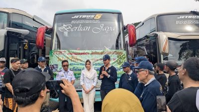 Wabup Kudus Bellinda Lepas 239 Pemudik di TMII