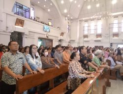 Ribuan Umat Padati Gereja Katedral Semarang, Rayakan Paskah 2025 dengan Khidmat