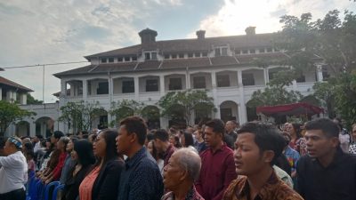 Lawang Sewu Penuh! Ribuan Jemaat Padati Lokasi Ibadah Kenaikan Isa Al-Masih