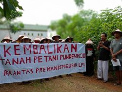 Polisi Didesak Tangkap Pelaku Perobohan Rumah Petani Pundenrejo