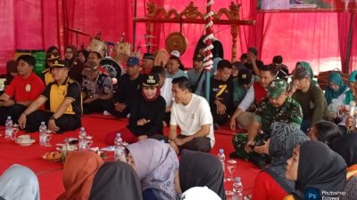 Sarasehan di Bersih Desa, Warga Minta Bupati Fasilitasi Laptop Tiap Posyandu untuk Input Data