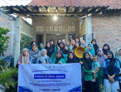 Atasi Limbah Organik, KKN UIN Walisongo Gelar Sosialisasi dan Implementasi Lubang Resapan Biopori di Desa Jamus