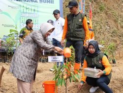 Mitigasi Dampak Bencana Alam, BNPB Tanam Ribuan Pohon