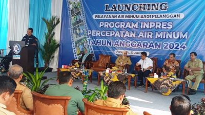 PDAM Tirta Perwitasari Launching Pelayanan Air Minum Hasil Program Inpres