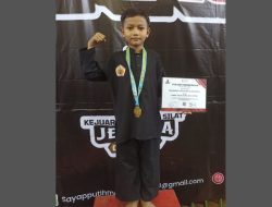 Bangga! Siswa MI Darul Ulum Raih Emas Pencak Silat