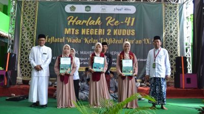 MTsN 2 Kudus Gelar Haflah Tahfidz Perdana, Cetak Generasi Qur’ani